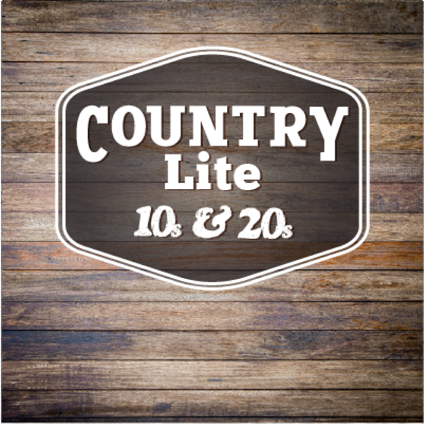 Country Lite 10s and 20s business music channel