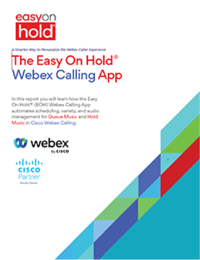 Cover of the EOH Webex Calling App Guide
