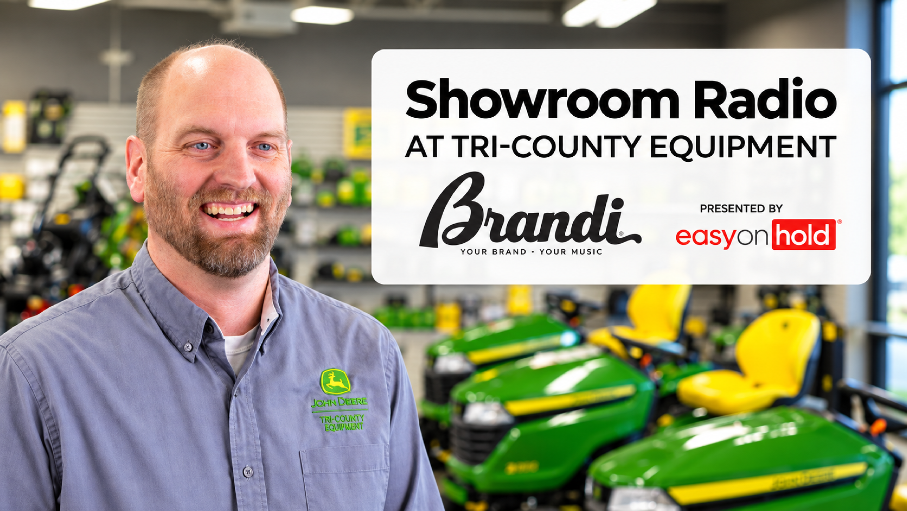 Watch Showroom Radio at Tri-County Equipment