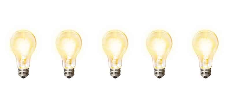 5-bulbs-ideas - Easy On Hold | Blog