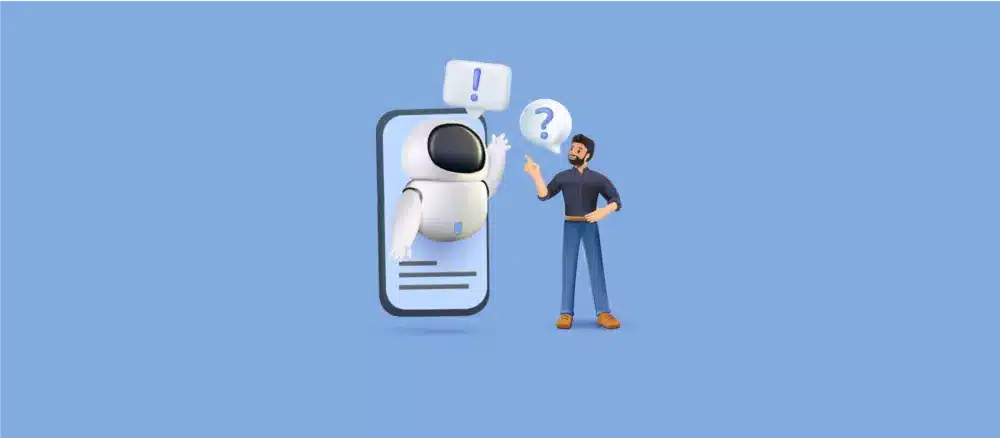 Easy On Hold | Blog - AI Voice vs. Human Voice illustration