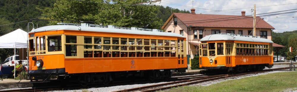 Rockhill Trolley Museum in Pennsylvania