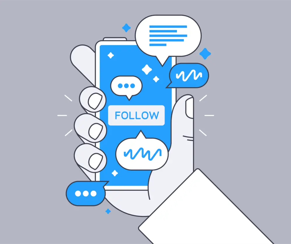 Social Media Illustration