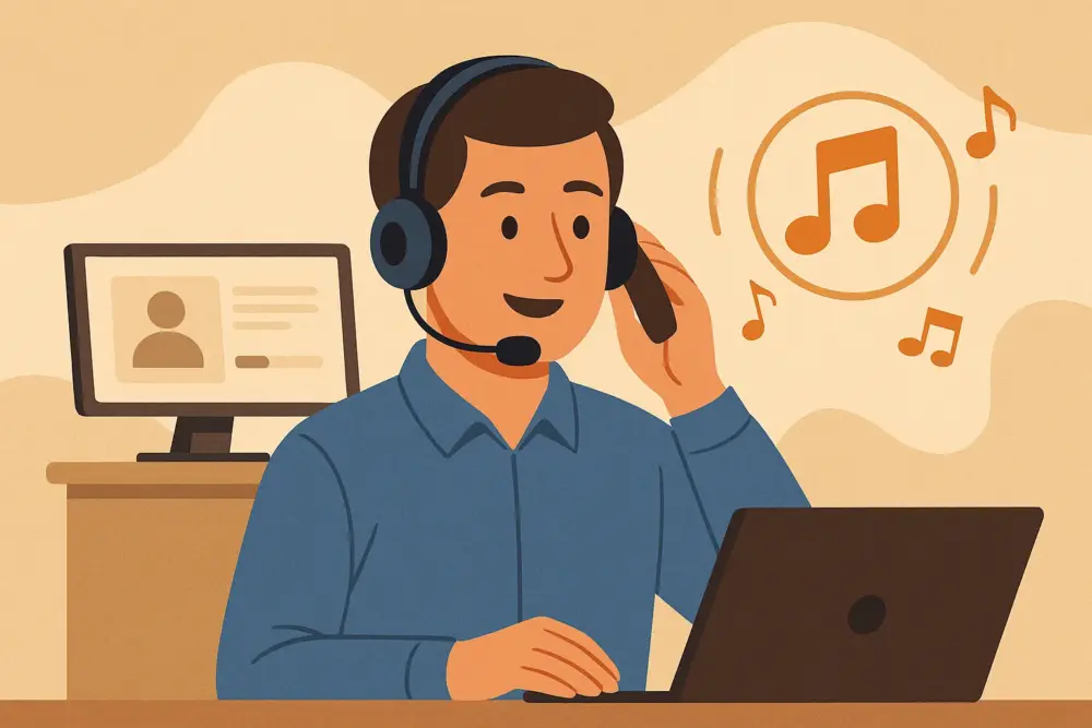 Easy On Hold | Blog - A customer finds himself having a much better, more pleasant waiting experience thanks to excellent call center hold music.