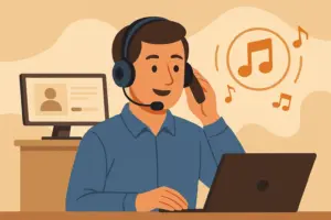 Easy On Hold | Blog - A customer finds himself having a much better, more pleasant waiting experience thanks to excellent call center hold music.