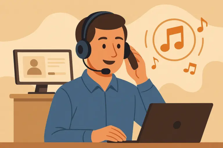 Easy On Hold | Blog - A customer finds himself having a much better, more pleasant waiting experience thanks to excellent call center hold music.