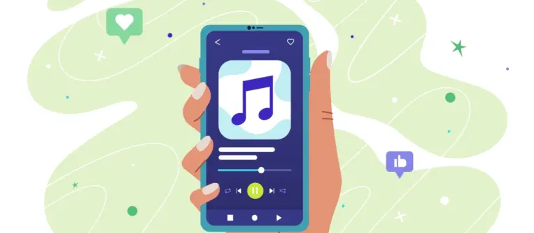 Easy On Hold | Blog - Illustration of a caller listening to on-hold music for business that has been refreshed and refined for a better experience.