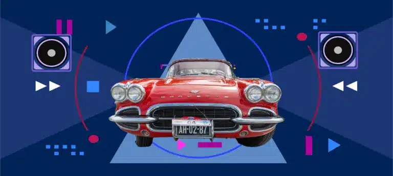 Easy On Hold | Blog - Red Corvette and Music icons for on-hold song